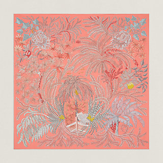 Le Jardin des Peintres Double Face scarf 90 | Hermès Singapore